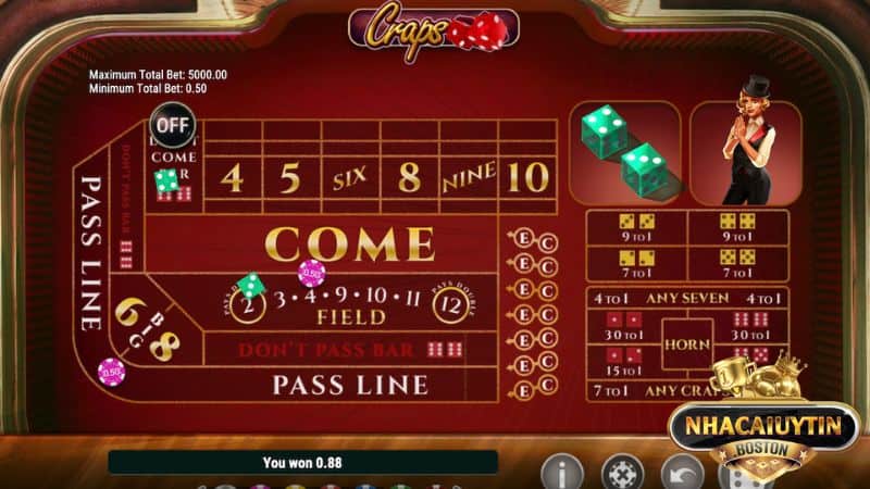 Nắm chắc các thuật ngữ trong Craps là gì bạn sẽ chiến thắng