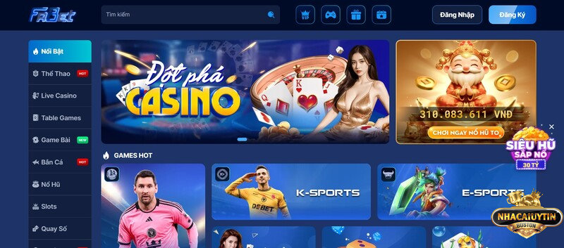 Fabet - Nhà cái cá cược hàng đầu, cá cược không giới hạn