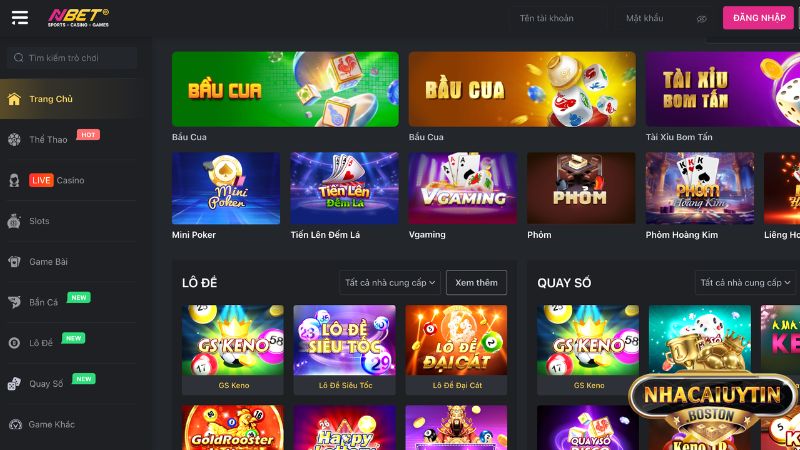 Nbet sở hữu loạt ưu điểm giúp nâng tầm trải nghiệm